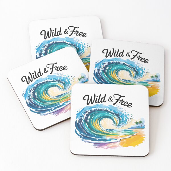Item preview, Wild & Free Wave. Version 2 designed and sold by ArthousePromos.