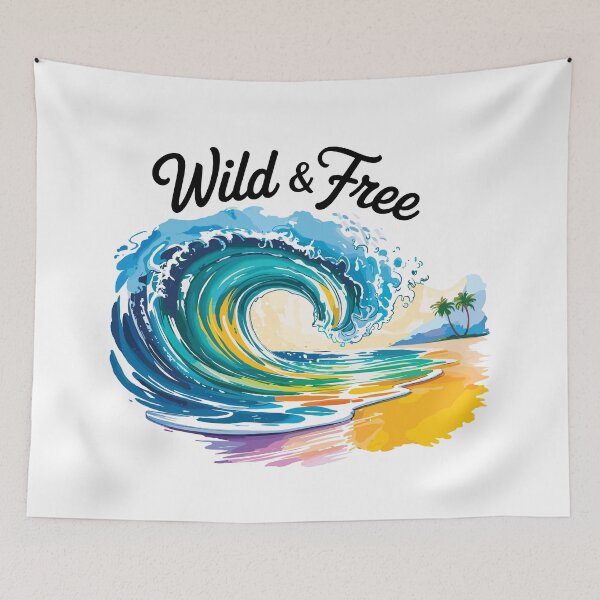 Item preview, Wild & Free Wave. Version 2 designed and sold by ArthousePromos.