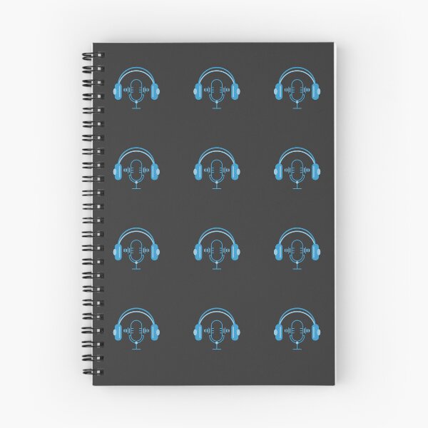 Item preview, Podcast Vibes Blue - Dark Mode2 designed and sold by Rainbowtree8.