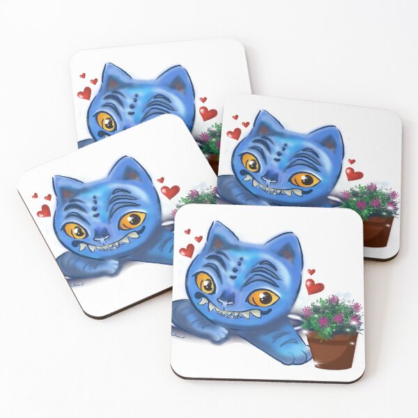 Item preview, kpop demon hunter tiger cat with pot designed and sold by chitritadesign.
