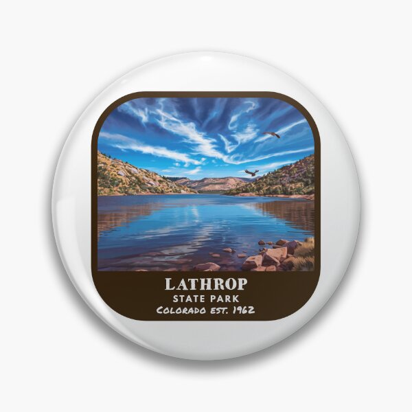 Item preview, Vintage Lathrop State Park (Colorado State Park) designed and sold by RabbitK.
