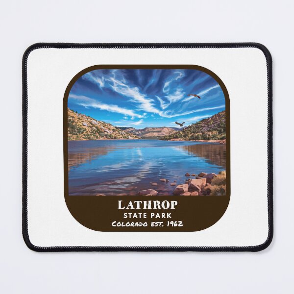 Item preview, Vintage Lathrop State Park (Colorado State Park) designed and sold by RabbitK.