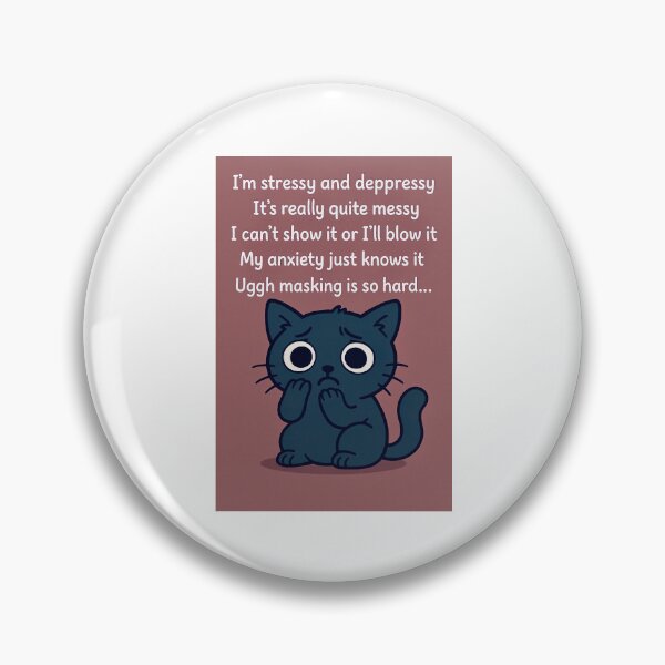 Item preview, Anxious Kitty designed and sold by FariiShop.