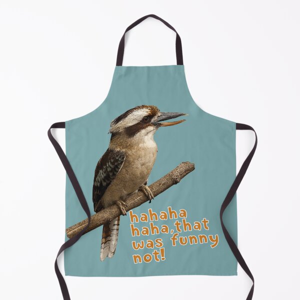 Item preview, Laughing Kookaburra Funny quote designed and sold by SEADOGPRINTS.