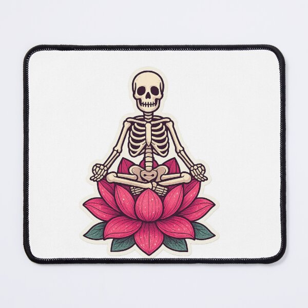 Item preview, Skeleton Meditation  designed and sold by Bluntdivas.