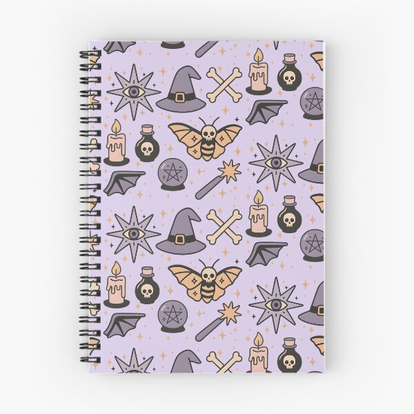 Item preview, Witchy Moth Magic Pattern designed and sold by Shopatmarlow.
