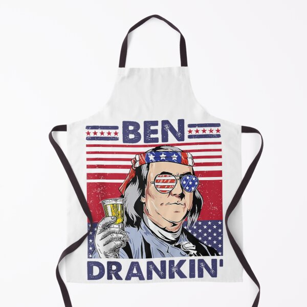 Item preview, Ben Drankin' Funny 4th of July Tank Top for Patriotic Drinkers designed and sold by JolinChinn.