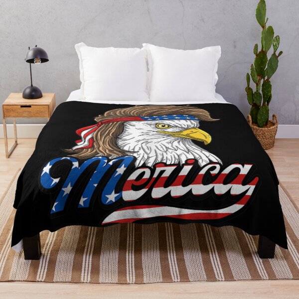 Item preview, Merica Eagle Mullet Funny USA Patriotic Tank Top designed and sold by JolinChinn.