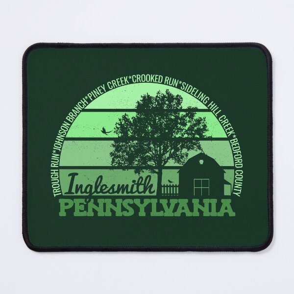 Item preview, Inglesmith Pennsylvania Sunset Retro Vintage Local Pride Logo designed and sold by CRHPOD20.