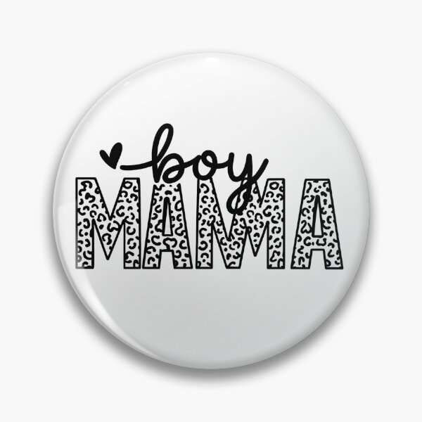 Item preview, Boy Mama Leopard Print Text with Heart and Script Accent designed and sold by haitrieuic96.