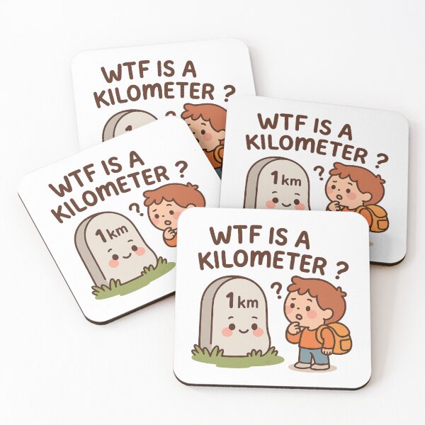 Item preview, WTF Is a Kilometer designed and sold by Bluntdivas.
