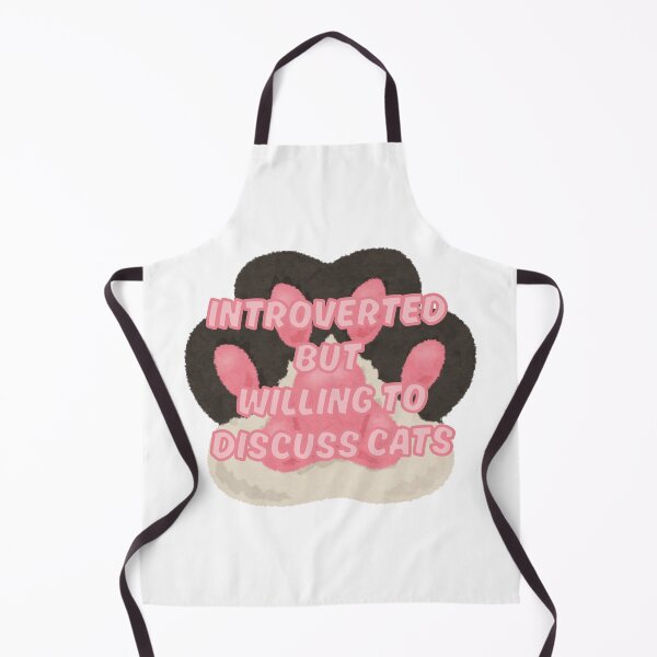 Item preview, Introverted but Willing to Discuss Cats designed and sold by H.I.S Store.