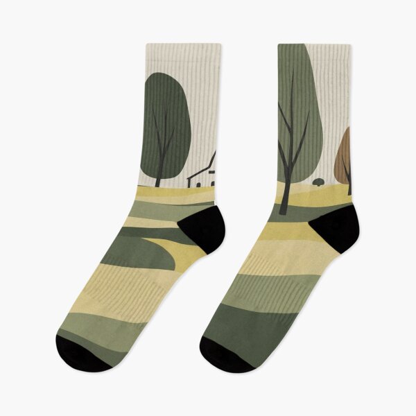 Item preview, Modern Minimal Farmhouse Landscape designed and sold by Uniquely Yours.