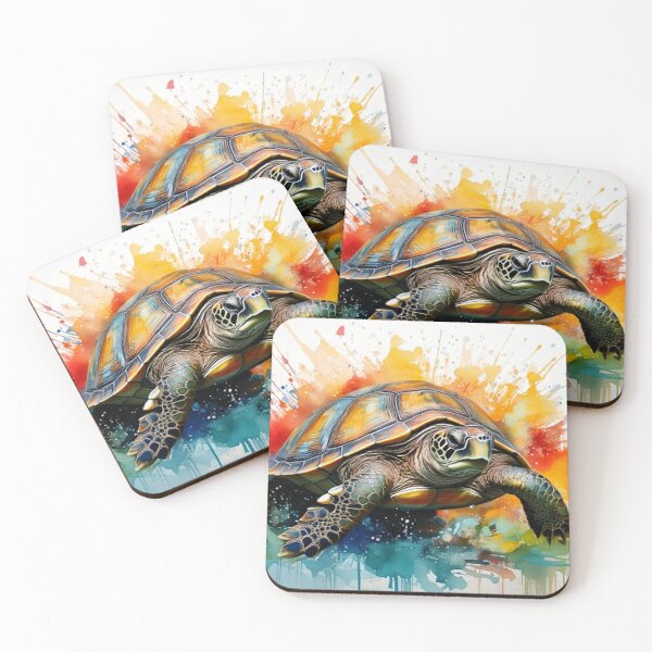 Item preview, Vibrant Creative Turtle designed and sold by CattlettArt.