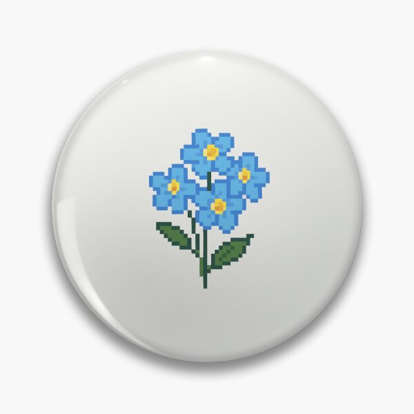 Item preview, Pixel Forget-Me-Not – Memory Save Bloom designed and sold by Planthem.