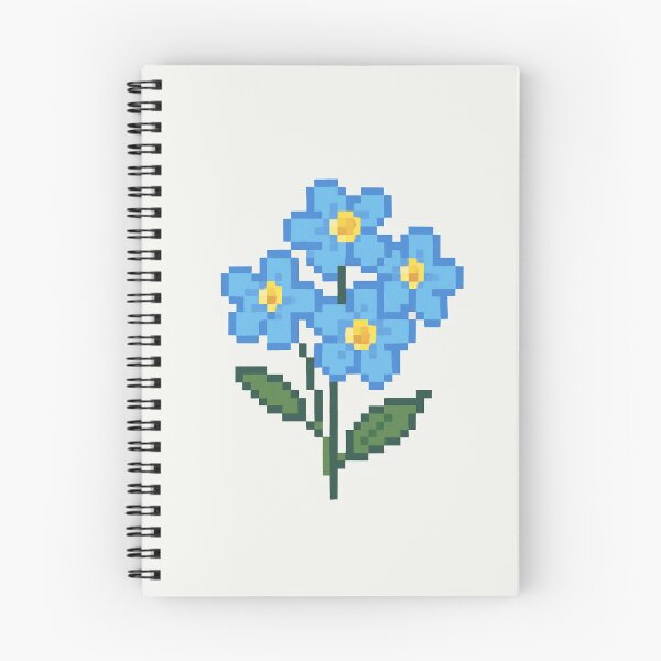 Item preview, Pixel Forget-Me-Not – Memory Save Bloom designed and sold by Planthem.