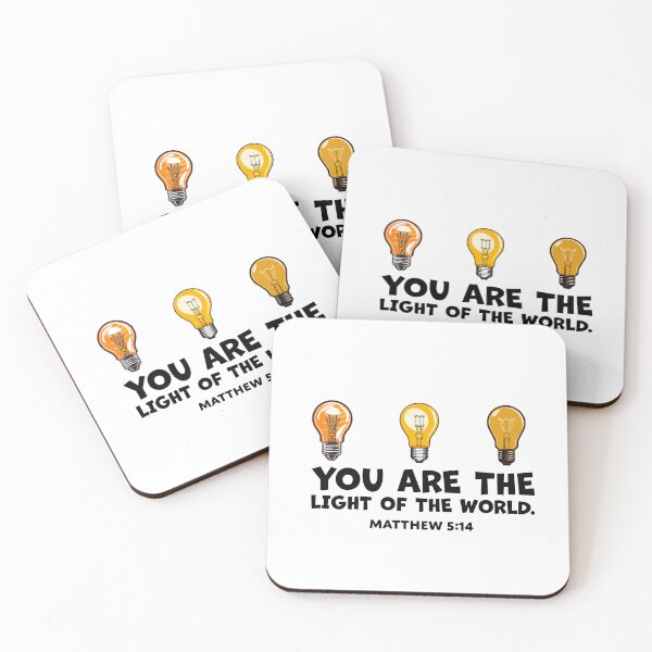 Item preview, You Are The Light Of The World - Matthew 5:14 | Bible verse | Inspirational designed and sold by JirehKollezion.