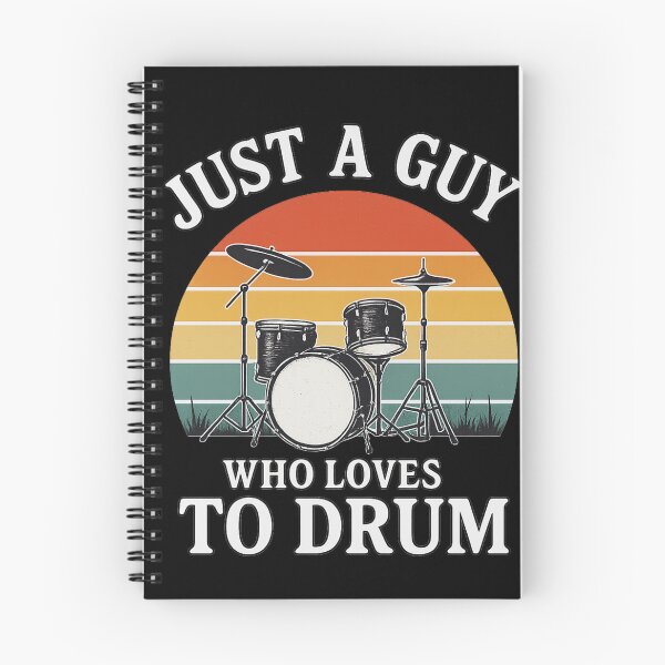 Item preview, just a guy who loves to drum drummer gift designed and sold by musicianteez.