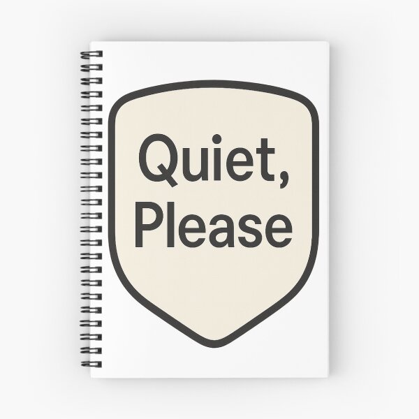 Item preview, Quiet Please Introvert Badge designed and sold by TONSNAP.