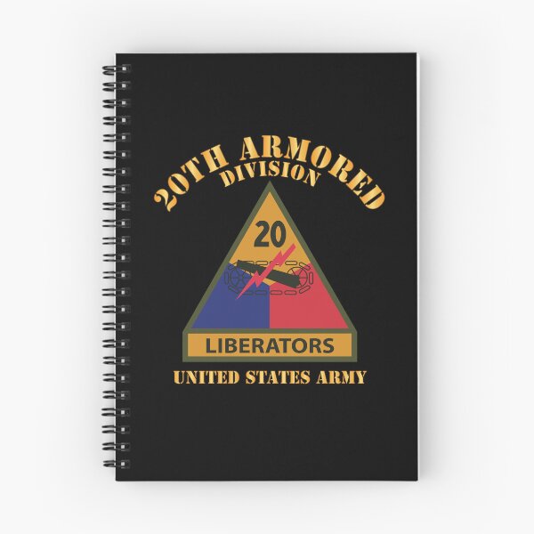 Item preview, Army - SSI - 20th Armored Division w Name Tape - Liberators - US Army designed and sold by Military Insignia Products.