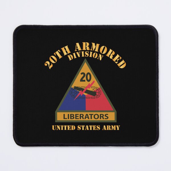 Item preview, Army - SSI - 20th Armored Division w Name Tape - Liberators - US Army designed and sold by Military Insignia Products.