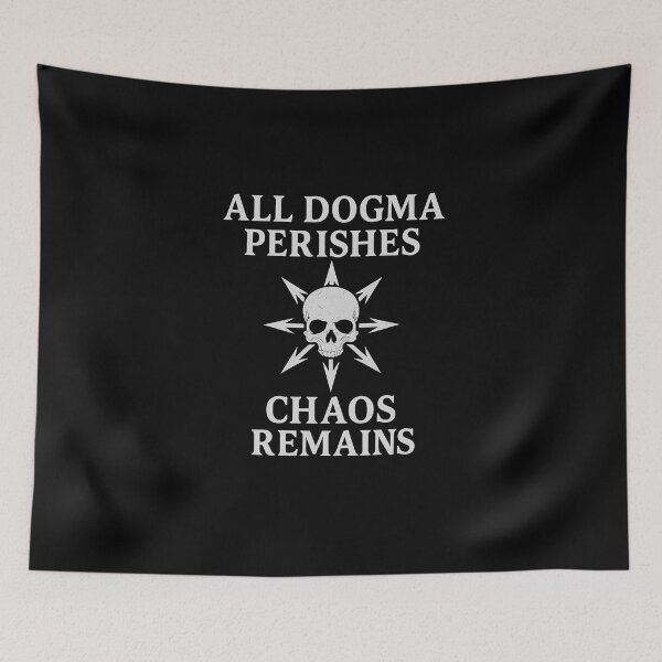 Item preview, All Dogma Perishes – Chaos Remains - Chaos Magick Sigilwear designed and sold by Ataraxia  Apparel.