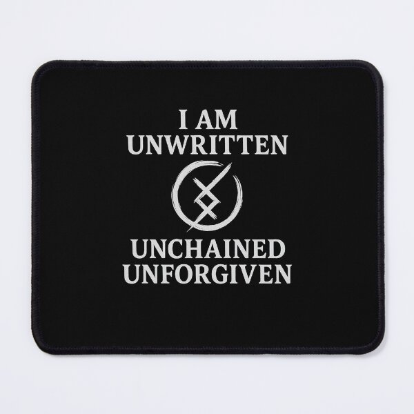 Item preview, I Am Unwritten, Unchained, Unforgiven - Chaos Magick Sigilwear designed and sold by Ataraxia Apparel.