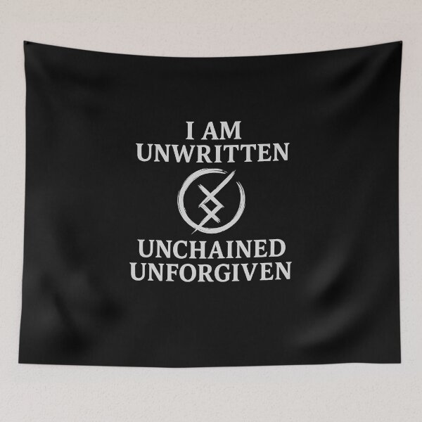 Item preview, I Am Unwritten, Unchained, Unforgiven - Chaos Magick Sigilwear designed and sold by Ataraxia  Apparel.