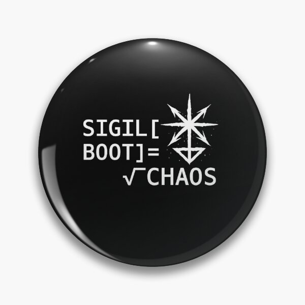 Item preview, Sigil Boot Sequence = √Chaos - Chaos Magick Sigilwear (Technomancer Edition) designed and sold by Ataraxia Apparel.