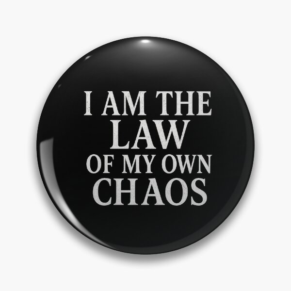 Item preview, I Am the Law of My Own Chaos - Chaos Magick Sigilwear designed and sold by Ataraxia  Apparel.