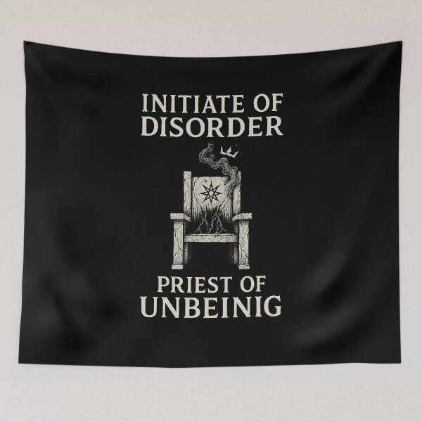 Item preview, Initiate of Disorder – Priest of Unbeing- Chaos Magick Sigilwear designed and sold by Ataraxia  Apparel.