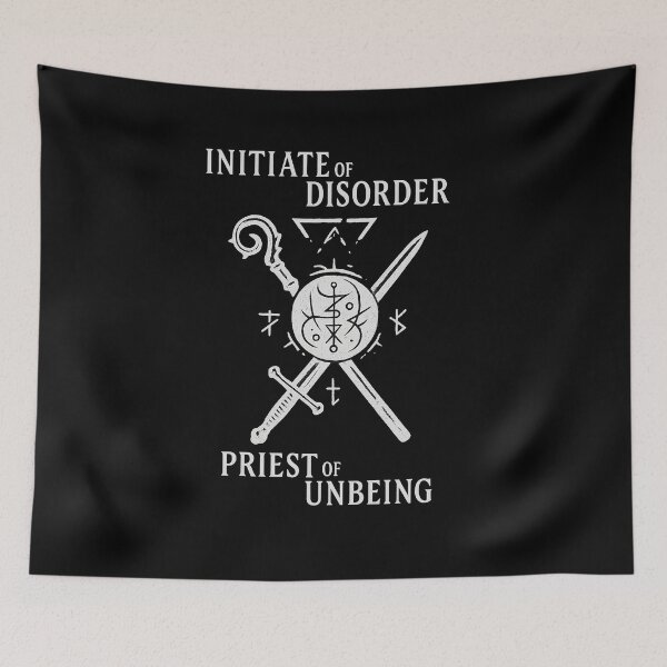 Item preview, Initiate of Disorder – Priest of Unbeing- Chaos Magick Sigilwear designed and sold by Ataraxia  Apparel.