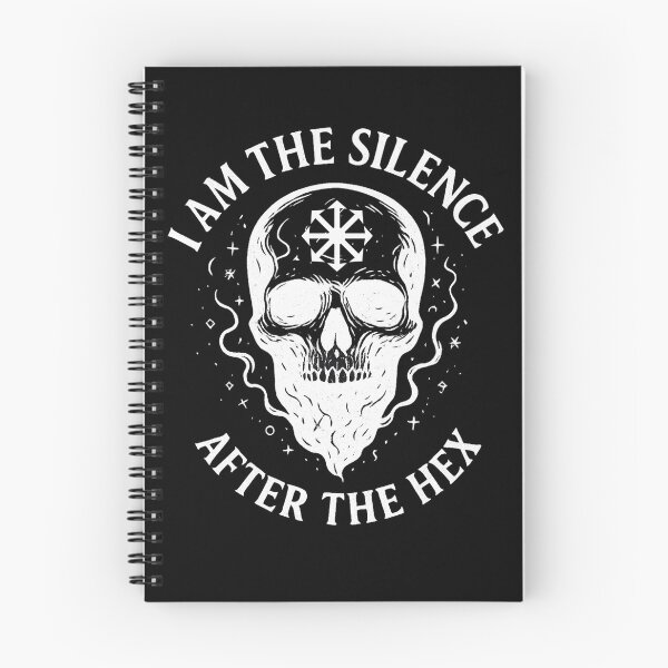 Item preview, I Am The Silence After the Hex Skull – Chaos Magick Sigilwear designed and sold by Ataraxia  Apparel.