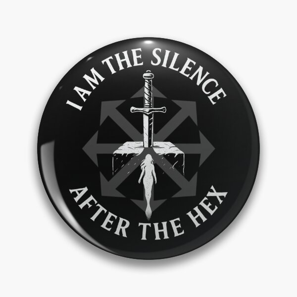 Item preview, I Am The Silence After the Hex – Chaos Magick Sigilwear designed and sold by Ataraxia  Apparel.