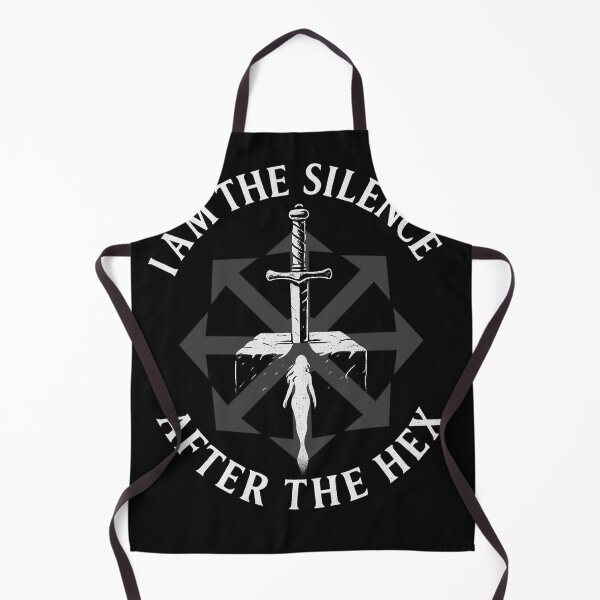 Item preview, I Am The Silence After the Hex – Chaos Magick Sigilwear designed and sold by Ataraxia Apparel.