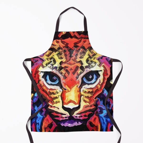 Item preview, That Colourful Leopard Look designed and sold by Yolanda Caporn Art.