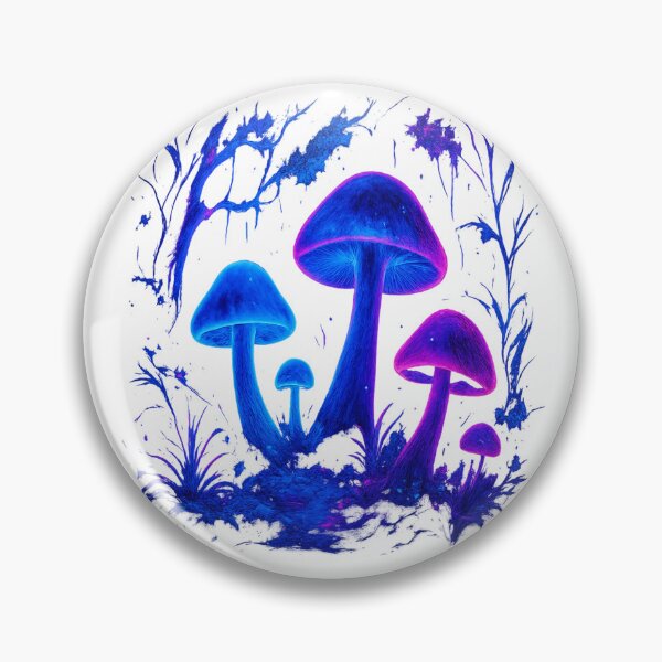 Item preview, Neon Mushroom Forest Rave designed and sold by TONSNAP.