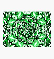 Kollide in Green Photographic Print