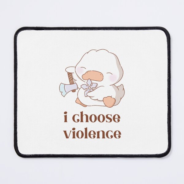 Item preview, sarcastic duck chooses violence designed and sold by mind over morgan .