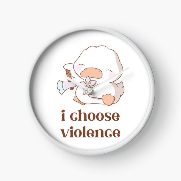 Item preview, sarcastic duck chooses violence designed and sold by mind over morgan .