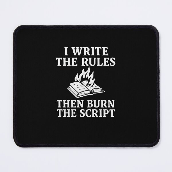 Item preview, I Write the Rules, Then Burn the Script - Chaos Magick Sigilwear designed and sold by Ataraxia Apparel.