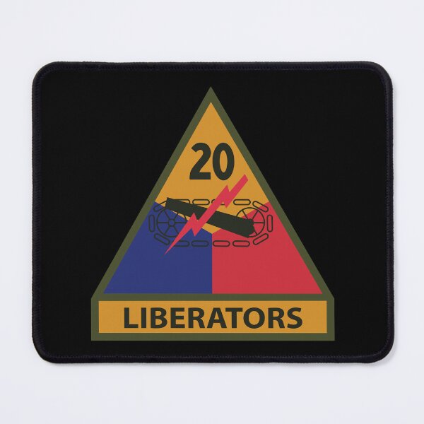 Item preview, Army - SSI - 20th Armored Division w Name Tape - Liberators X 300 designed and sold by Military Insignia Products.