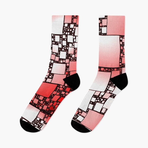 Item preview, Red and White Square Dancing designed and sold by Yolanda Caporn Art.