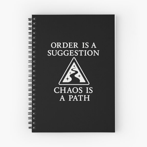 Item preview, Order Is a Suggestion – Chaos Is a Path (Mystic Road Shirt) - Chaos Magick Sigilwear designed and sold by Ataraxia  Apparel.
