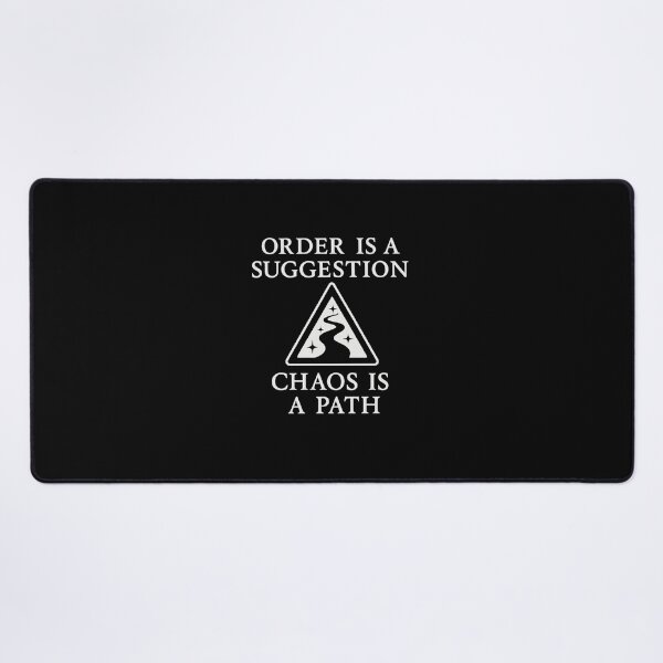 Item preview, Order Is a Suggestion – Chaos Is a Path (Mystic Road Shirt) - Chaos Magick Sigilwear designed and sold by Ataraxia  Apparel.