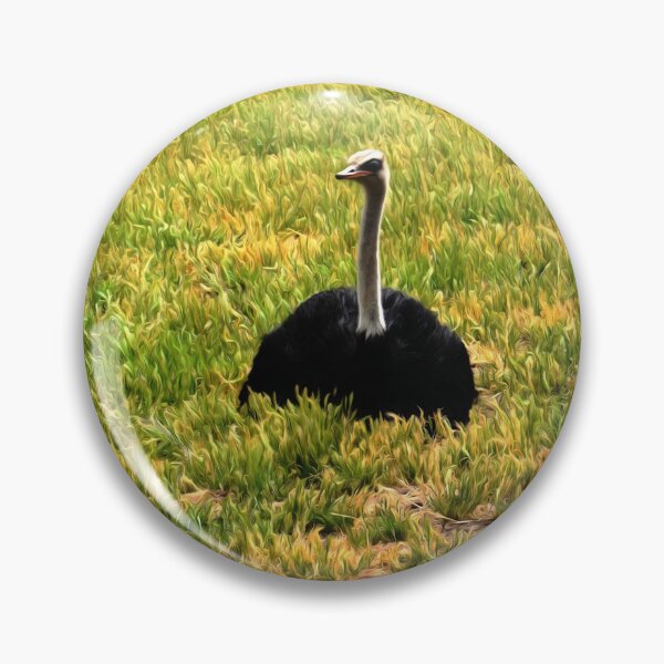 Item preview, Legless Ostrich designed and sold by Yolanda Caporn Art.