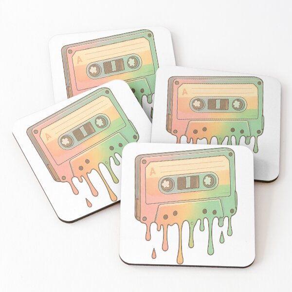 Item preview, Retro Cassette Tape Drip Art designed and sold by TONSNAP.