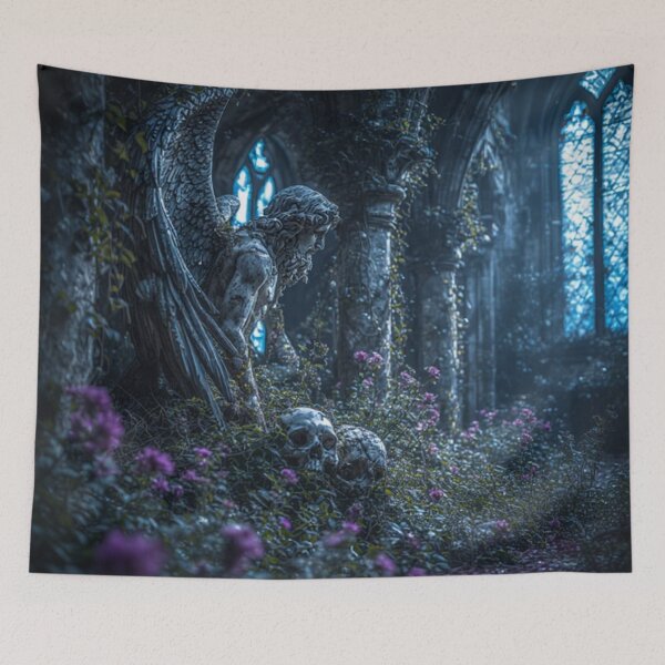 Item preview, Dark Goth Castle Art designed and sold by TheDarkWardrobe.