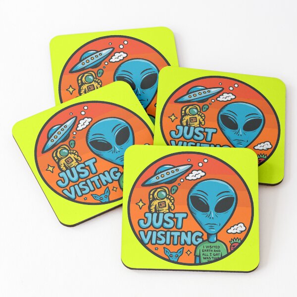 Item preview, Funny Alien Souvenir T-Shirt designed and sold by LavaCreative.