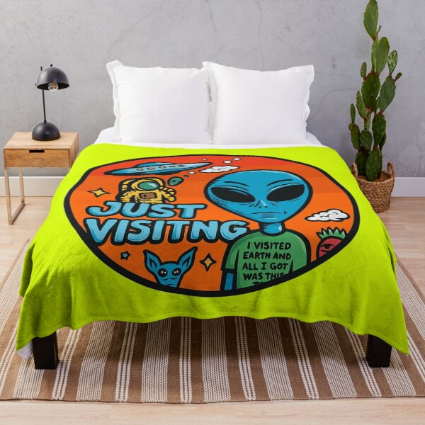 Item preview, Funny Alien Souvenir T-Shirt designed and sold by LavaCreative.